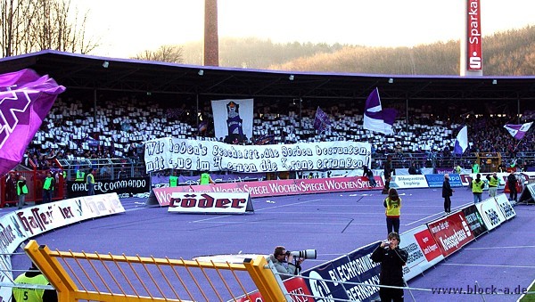 Spruchband Aue 3